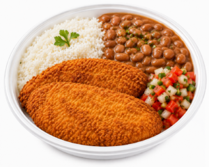MARMITEX COM EMPANADO DE FRANGO